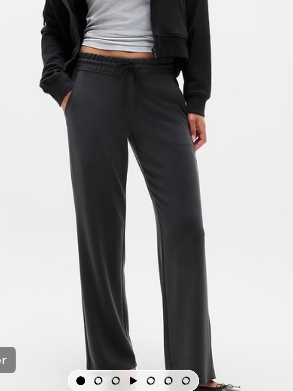 athleta seasoft mid rise straight pant